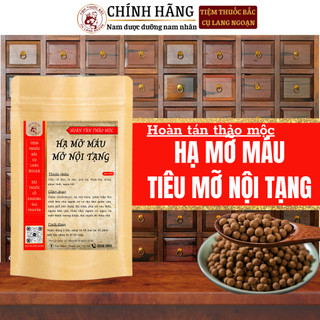 Viên hạ mỡ máu Cholesterol Cụ Lang Ngoạn  giúp giảm mỡ thừa trong máu, trong gan, ổn định huyết áp, không gây tai biến