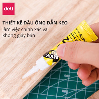 2 CHAI Keo Dán Sắt 502 Deli - 7146