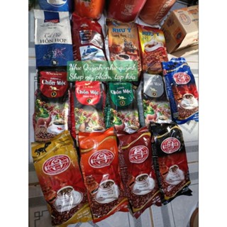 1 gói 500G CAFE CHỒN MỘC, TRỌNG TÍN,TRUNG NGUYÊN, BẢO MINH, TRẦN NGỌC RANG XAY PHA PHIN THƠM BÉO