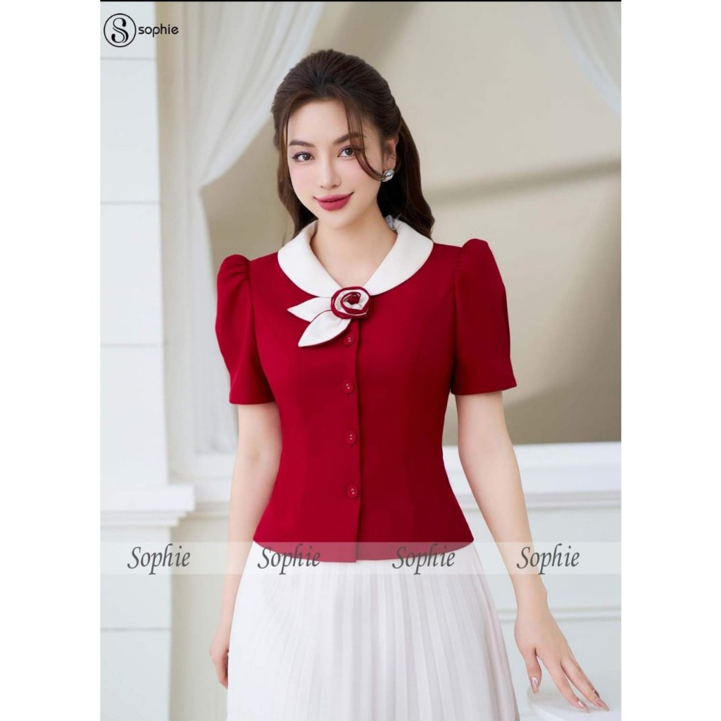 ÁO KIỂU CÔNG SỞ THANH LỊCH B9977