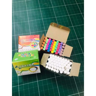 phấn lục giác Trắng,Màu