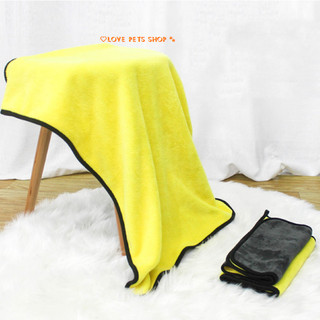 Khăn tắm cho Chó Mèo bằng vải Microfiber - Love Pets Shop