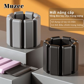 Tạ đeo MUZEE tạ tay tạ chân đeo cổ tay mắt cá chân chịu lực hỗ trợ tập thể lực tập gym chất liệu bột sắt mịn