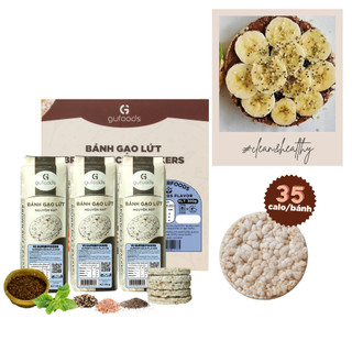 Bánh gạo lứt GUfoods vị Superfoods - Không chiên dầu, Không đường, Eat clean, Thực dưỡng, Healthy, Gym (170g/300g/510g)
