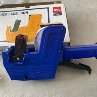 Máy bấm giá Deli 7501 có chữ VNĐ, đ, Giá, USD, NSX, HSD.....