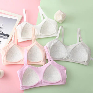 Áo lót đệm liền không gọng cho bé gái tuổi dậy thì áo ngực học sinh cấp 2 cấp 3 có đệm bra nữ từ 38 đến 51kg