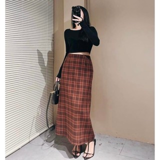 CHÂN VÁY SỌC CARO