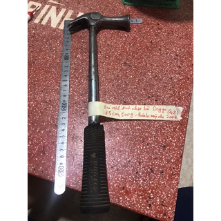 Búa Dogyu Nhật bãi, dài 35cm, nặng 500g, cán nhựa bị móp nhẹ phần gần đầu búa.