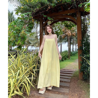 Đầm maxi 2 dây