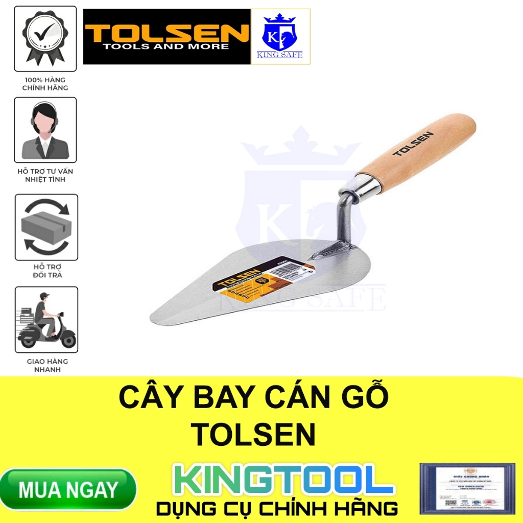 CÂY BAY CÁN GỖ TOLSEN - HÀNG CHÍNH HÃNG