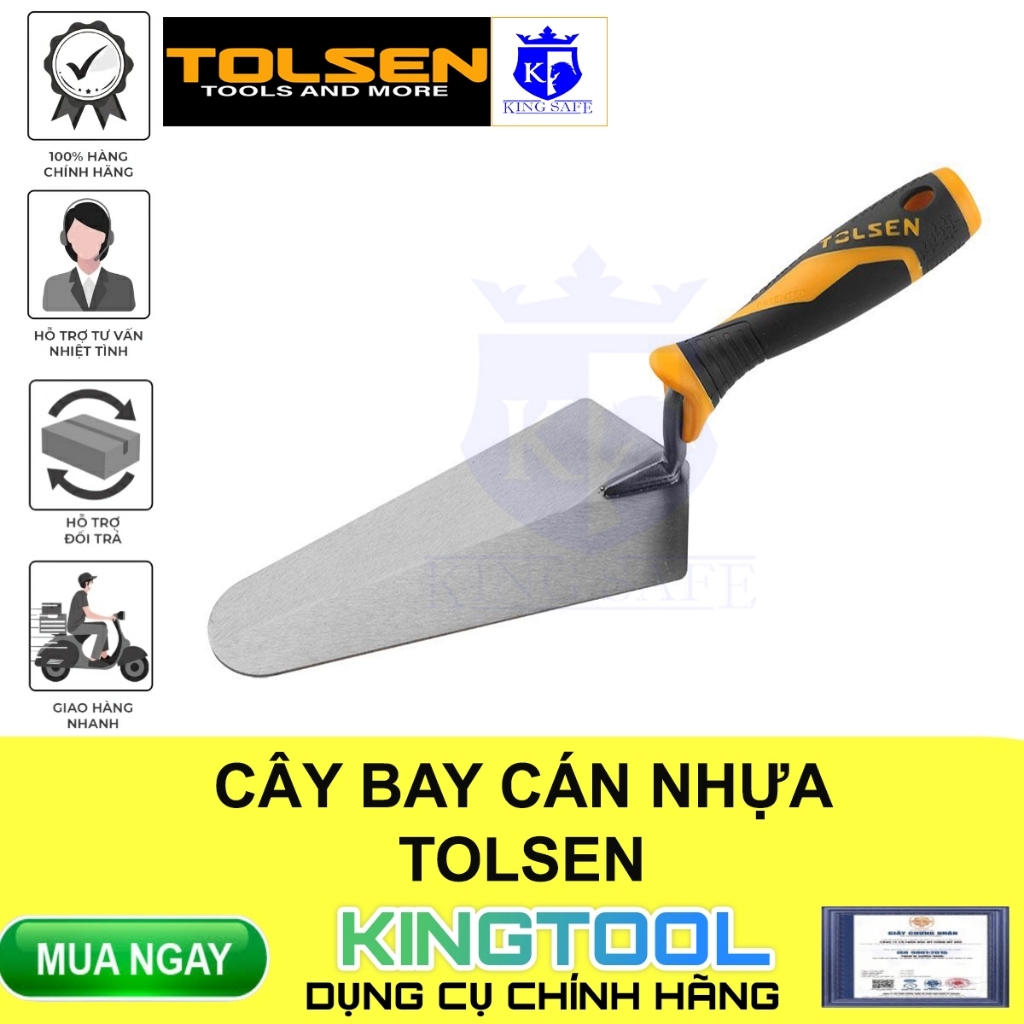 BAY CÁN NHỰA MŨI BẦU TOLSEN - HÀNG CHÍNH HÃNG