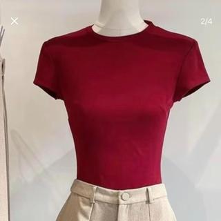 Áo thun Basic chất gân form ôm phong cách Minihuose AN3