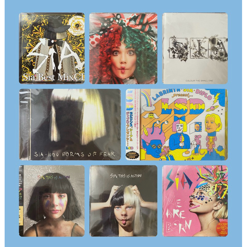 CD used - các albums của Sia
