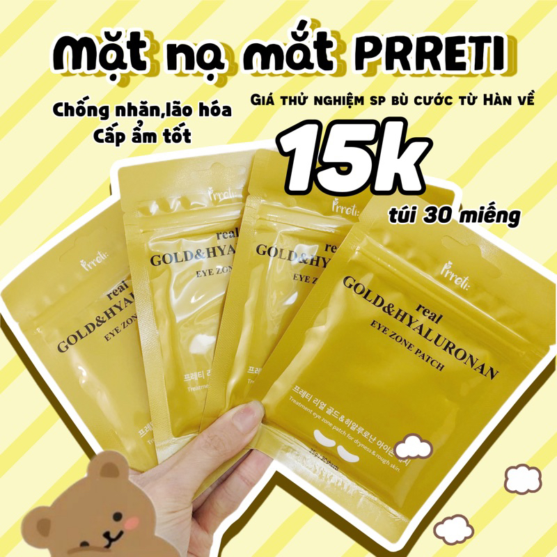 MẶT NẠ MẮT PRRETI 30 miếng👑🏆