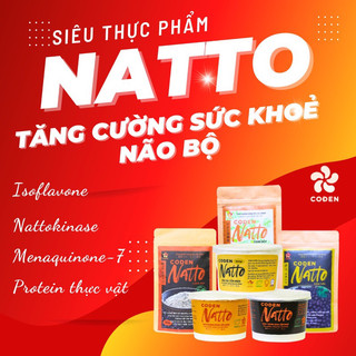 NATTO CODEN _ Đậu tương lên men Nhật Bản (dạng viên và bột)