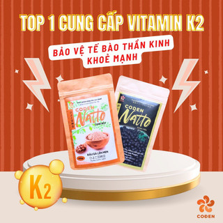 NATTO CODEN _ Đậu tương lên men Nhật Bản (dạng viên và bột)