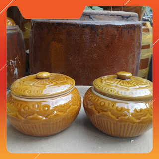 Âu mỡ, hủ làm mẻ, hủ mắm muối, hủ đựng mắm muối tương cà, hủ đựng dấm, hủ Bát Tràng, hủ thực phẩm