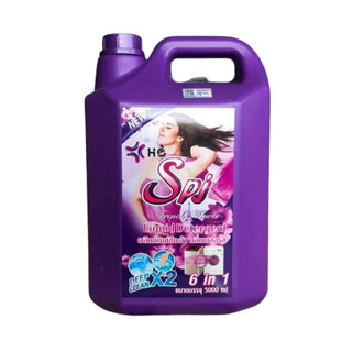 Nước giặt hc spj 6 in 1 floral forever tím can 5 lít thái lan