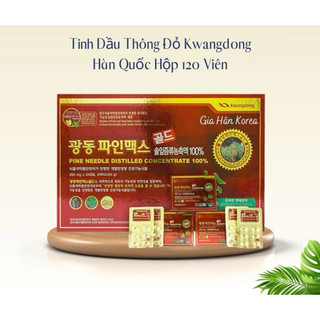 TINH DẦU THÔNG ĐỎ HÀN QUỐC