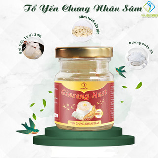 [Quà Tặng] Tổ Yến Chưng Nhân Sâm - Set Quà Tặng -  Chưng Sẵn 30% Yến,70ml