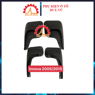 1 bộ 4 cái chắn bùn bánh xe innova đời 2004-2011 2012-2015 2016-2024