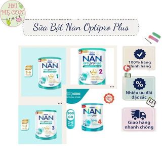 Sữa bột nestle nan optipro plus 1 2 3 4 5hmo date 2025