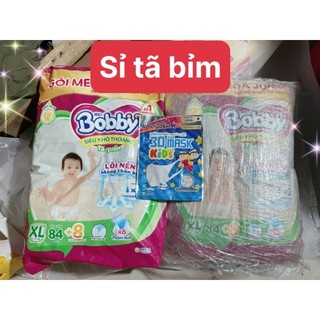 Combo 2 tã/bỉm quần Bobby XL 84 + 8 miếng Mega jumbo gạo non giảm nhiệt