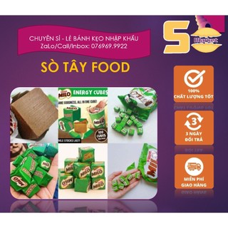kẹo milo cube gói 100 viên