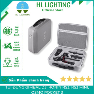 Hộp đựng Gimbal DJI Ronin RS3, RS3 Mini, RS4, Osmo Pocket 3, Osmo Mobile 6 - Bảo Vệ Đồ Công Nghệ Cao Cấp HL Lighting