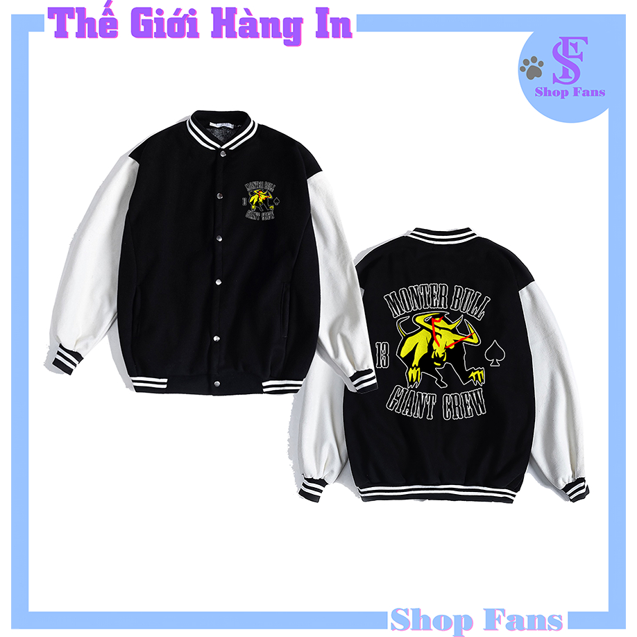 [ Cực chất+ Siêu rẻ] BST áo khoác nỉ bomber Windbreaker , áo khoác bóng chày Windbreaker nam nữ đủ s