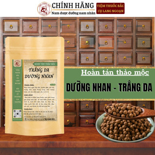Viên thảo mộc dưỡng nhan trắng da Tiệm Thuốc Băc cụ Lang Ngoạn bịch 500 viên