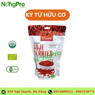 Kỷ tử hữu cơ C'LaVie 170g - Kỷ tử đỏ, kỉ tử đỏ,kỉ tử đỏ hữu cơ,kỷ tử đỏ hữu cơ, kỷ tử hữu cơ clavie,kỉ tử