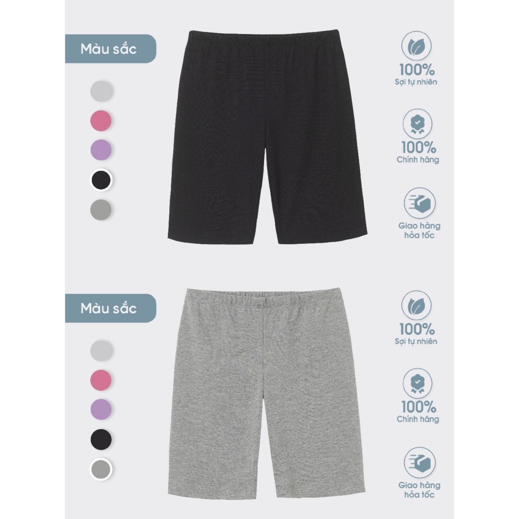 Quần legging đùi bé gái aircool 2-16y
