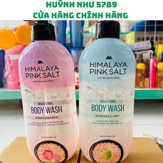Sữa tắm muối hồng hi.malaya pink salt body wash 500g