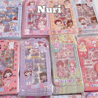 Set 4 tờ sticker búp bê trang trí