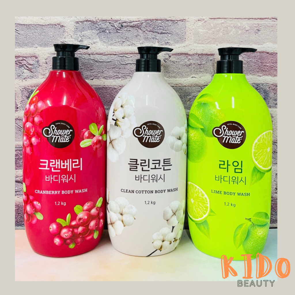 Sữa Tắm AEKYUNG Shower Mate Giúp l‎àm Sạch, p‎hục Hồi, Cấp Ẩm, Trắng Sáng Da Body Wash 1.2kg