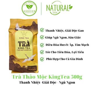 Trà KingTea- Trà Thảo Mộc Tốt Cho Người Đau Dạ Dày, Tim Mạch, Huyết Áp, Men Gan Cao Giúp Ngủ Ngon