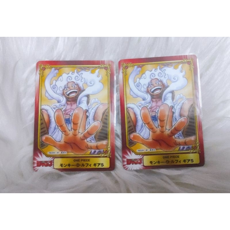 [OP] Thẻ bài Card Jump Luffy Nika Gear 5 One Piece official
