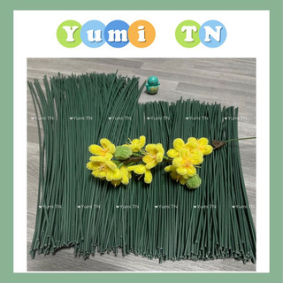 Kẽm cành cắm hoa, que kẽm quấn cành làm hoa giấy, hoa sáp, hoa kẽm nhung