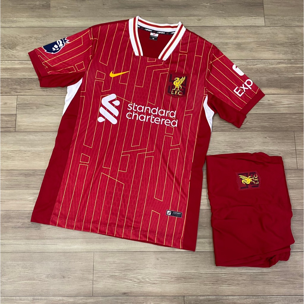 Bộ quần áo bóng đá Liverpool đỏ sân nhà mới 24/25 FLG