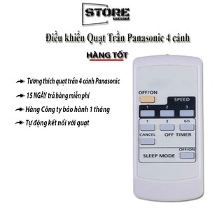Điều Khiển Quạt Trần Panasonic 4 Cánh chất lượng tốt