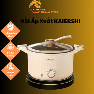 Nồi Áp Suất Đa Năng KAIERSHI Cao Cấp Dung Tích 5L, Tự Động Hẹn Giờ - Công Suất 800W Nấu Nhanh, Tiết Kiệm Thời Gian