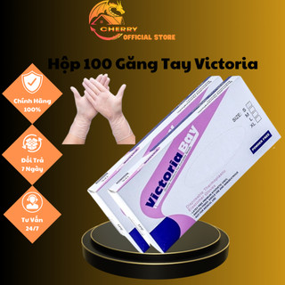 Hộp 100 Găng Tay Nhà Bếp Siêu Dai Victoria Bay Cao Cấp, Chất Liệu TPE Không Mùi An Toàn Cho Sức Khoẻ(LOGKENT)