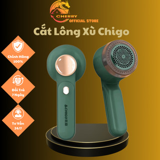 Máy Cắt Lông Xù CHIGO Mini Đa Năng, Cắt Lông Xù 4 Đầu Cắt Tay Cầm Tiện Lợi (LOGKENT)