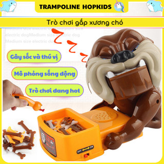 Đồ chơi gắp trộm xương chó bull vui nhộn loại lớn, chó canh gặm xương bad dog nổi giận