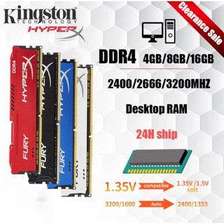 Ram PC DDR3 16GB RGB Led Kingston Hyperx Buss 1600 Mhz [ Bảo Hành 12 Tháng ]