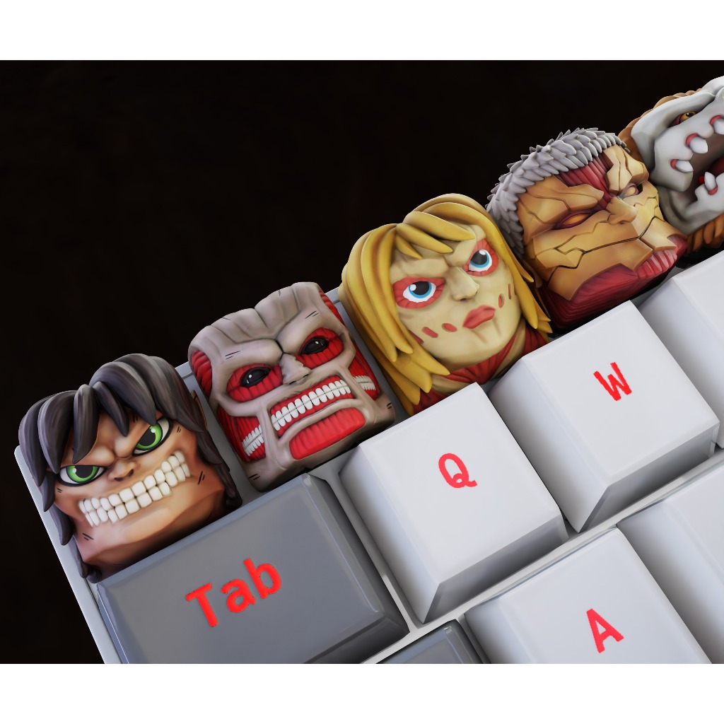 Keycap Attack on Titan