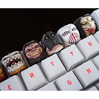 Keycap Attack on Titan