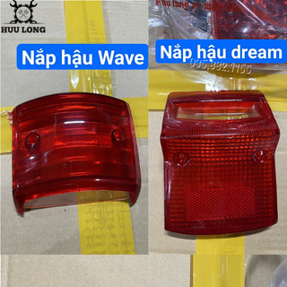Nắp đèn hậu xe dream và wave, vỏ hậu nhựa đỏ đẹp hàng mới