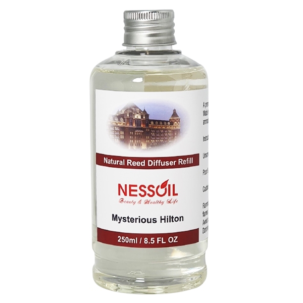 Tinh dầu Refill 250ml hương Mysterious Hilton, dùng để rót vào lọ đã cạn tinh dầu mà không cần mua b